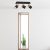 Ceiling  lamp JOKER BLACK/WOOD 3xGU10