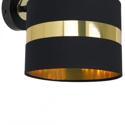 Wall lamp PALMIRA BLACK / GOLD 1xE27 60W