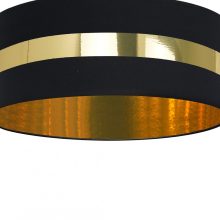 Ceiling  lamp PALMIRA BLACK / GOLD 1xE27
