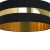Ceiling lamp PALMIRA BLACK / GOLD 1xE27