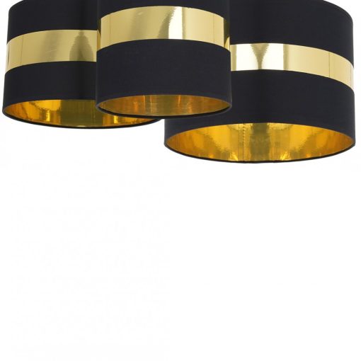 Ceiling  lamp PALMIRA BLACK / GOLD 3xE27