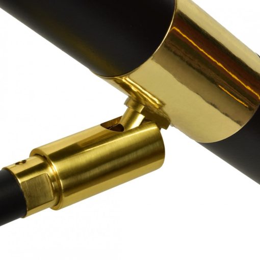 Wall lamp MONZA BLACK/GOLD 1xG9 8W