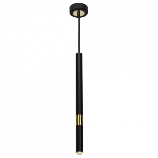 Pendant lamp MONZA BLACK/GOLD 1xG9 8W