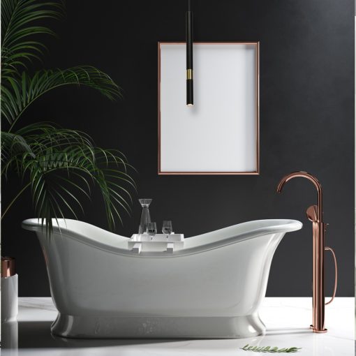 Pendant lamp MONZA BLACK/GOLD 1xG9 8W