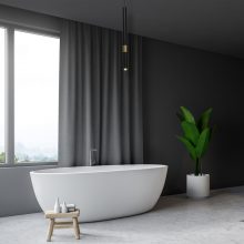 Pendant lamp MONZA BLACK/GOLD 1xG9 8W