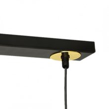 Pendant lamp MONZA BLACK/GOLD 3xG9 8W