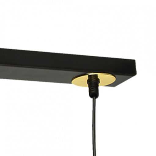 Pendant lamp MONZA BLACK/GOLD 3xG9 8W