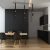 Pendant lamp MONZA BLACK/GOLD 3xG9 8W