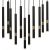 Pendant lamp MONZA BLACK/GOLD 11xG9 8W