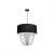 Pendant lamp ALMERIA BLACK/CHROME 1xE27