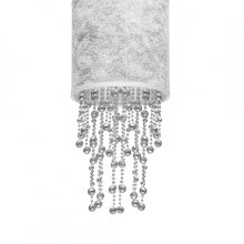 Pendant lamp ALMERIA SILVER/BLACK 1xE27