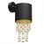 Wall lamp ALMERIA BLACK/GOLD 1xE27