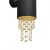 Wall lamp ALMERIA BLACK/GOLD 1xE27