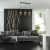 Pendant lamp ALMERIA BLACK/GOLD 3xE27