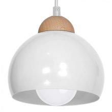 Pendant lamp DAMA WHITE 1xE27