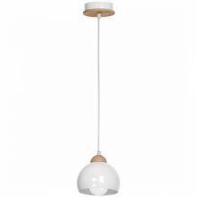 Pendant lamp DAMA WHITE 1xE27