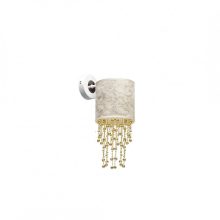 Wall lamp ALMERIA WHITE/GOLD 1xE27