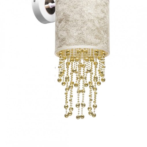 Wall lamp ALMERIA WHITE/GOLD 1xE27