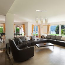 Pendant lamp ALMERIA WHITE/GOLD 3xE27