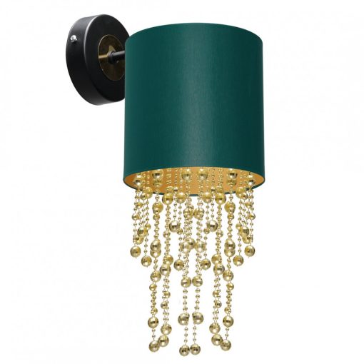 Wall lamp ALMERIA GREEN/GOLD 1xE27