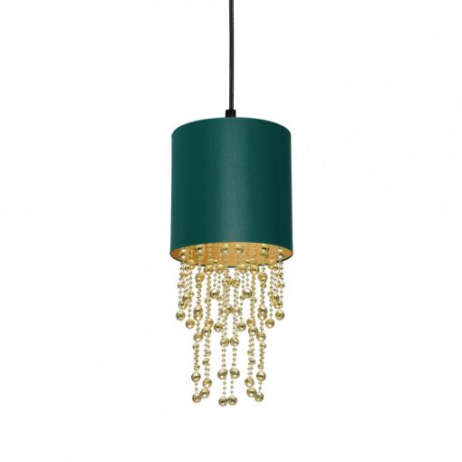 Pendant lamp ALMERIA GREEN/GOLD 1xE27