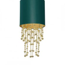 Pendant lamp ALMERIA GREEN/GOLD 1xE27