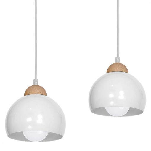 Pendant lamp DAMA WHITE 3xE27