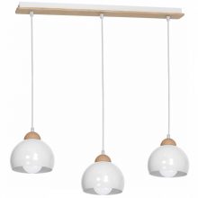 Pendant lamp DAMA WHITE 3xE27