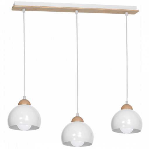 Pendant lamp DAMA WHITE 3xE27