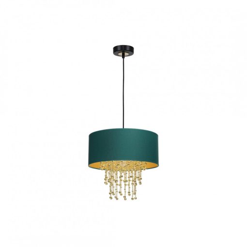 Pendant lamp ALMERIA GREEN/GOLD 1xE27