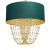 Pendant lamp ALMERIA GREEN/GOLD 1xE27