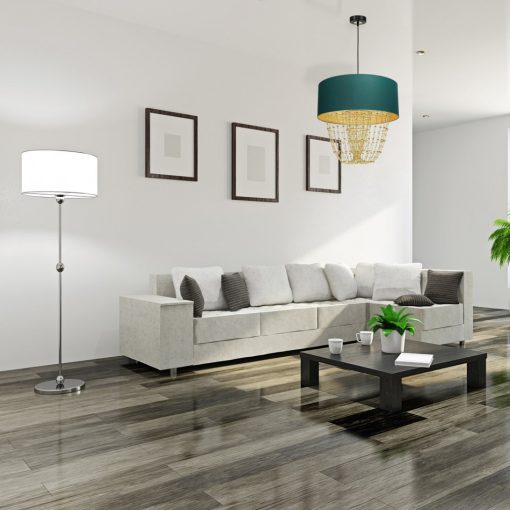Pendant lamp ALMERIA GREEN/GOLD 1xE27