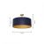 Ceiling  lamp BEN NAVY BLUE/GOLD 3xE27