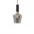 Pendant lamp ROMA BLACK 1xE27