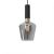 Pendant lamp ROMA BLACK 1xE27