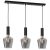 Pendant lamp ROMA BLACK 3xE27