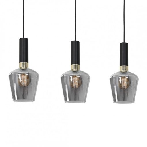 Pendant lamp ROMA BLACK 3xE27