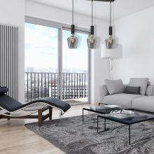 Pendant lamp ROMA BLACK 3xE27