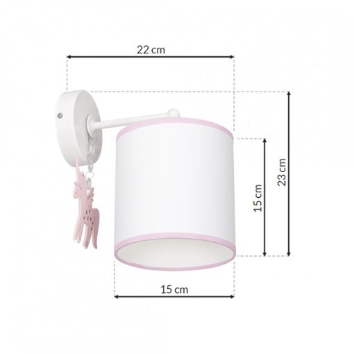 Wall lamp UNI 1xE27