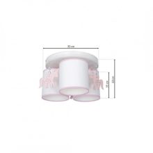 Ceiling  lamp UNI 3xE27