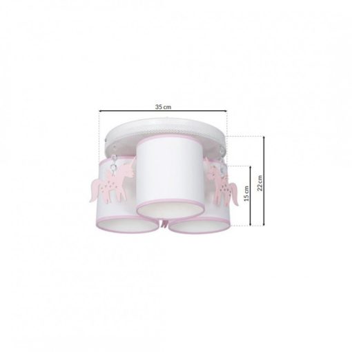 Ceiling  lamp UNI 3xE27