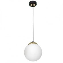 Pendant lamp SPARTA BLACK / GOLD 1xE27
