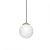 Pendant lamp SPARTA BLACK / GOLD 1xE27