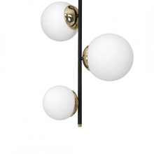 Ceiling  lamp SPARTA BLACK / GOLD 3xE14