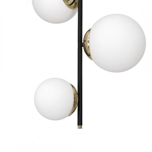 Ceiling  lamp SPARTA BLACK / GOLD 3xE14