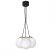 Pendant lamp SPARTA BLACK / GOLD 3xE14