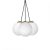 Pendant lamp SPARTA BLACK / GOLD 3xE14