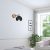 Wall lamp DAMA BLACK 1xE27