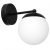 Wall lamp LIMA BLACK 1xE14