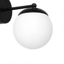 Wall lamp LIMA BLACK 1xE14
